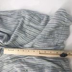 Alexander Jordan Women’s Large Linen Blend Striped Drawstring Beach Pants White Photo 5