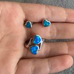 Sterling Silver Earrings With Ring Photo 1