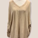 rxb Oversized Poncho Style Heather Oatmeal V Photo 2