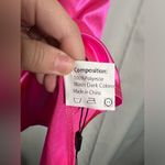 Zaful Hot Pink Cowl Neck Satin Mini Dress Medium Photo 10