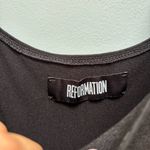 Reformation  Rou Knit Sleeveless Midi Dress in Black Jersey S Photo 4