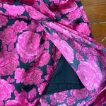 DO+BE NWT Floral One Shoulder Roses Midi Tulip Dress - Size Small Photo 12