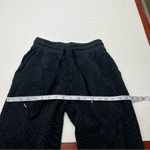 Rails  Oakland Black Flocked Cobra Sweatpant Jogger Women Size XS Pull-On Pockets Photo 8