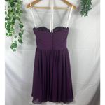 Azazie  HEIDI Bridesmaid Dress - Grape Photo 9