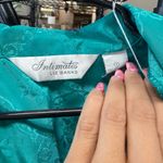 Vintage Elegant Teal Women's Pajama Gown Blue Photo 1