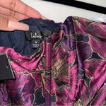 Lulus  High-Class Attitude Black Floral Jacquard Strapless Mini Dress Photo 9