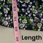 Influence Chiffon Floral Dress Womens US Sz 8 Garden Fairy Flowy Mini Sheer New Green Photo 11