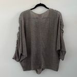 Aryn K . Gray Dolman Sleeve Mixed Media Wool/Silk Sweater Size Medium Photo 1