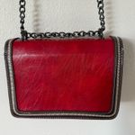 Fabulous Red and Brown Chain Strap Bag Photo 1
