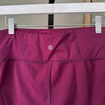 Athleta Contender Side Stripe Capri in Powerlift Small Magenta Photo 5