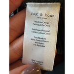 Rag and Bone Rag‎ & Bone Sweater Women Small Black Gray Ribbed Knit Off The Shoulder Dawn Photo 10