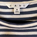 CAbi Bengal Striped Tee Size Medium Photo 2
