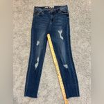 Band of Gypsies  Lola‎ skinny Dark Blue Distressed jeans size 28 Photo 3