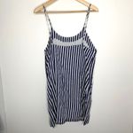 Farm Rio Embroidered Applique Stripe Mini Dress XS New Photo 1