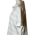 Everlane  Purple And White Striped Short Sleeve The Retro Jersey Polo Shirt S NWT Photo 7