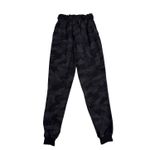Lululemon  Pants Stretch High-Rise Drawstring Black Camo Athletic Jogger Size 2 Photo 2