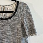 Anthropologie  Tunic Postmark Beverly Crochet Knit Mini Dress Heather Grey XS EUC Photo 7