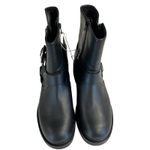 Universal Threads Universal Thread Women's Connor Biker Harness Black Buckle Ankle Boots New 9 Photo 2