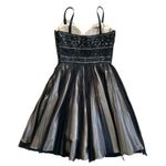 Sue Wong Nocturne Black Cocktail Dress Womens Size 6 Photo 4