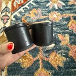 Salt + Umber Mallorca Black Braided Leather Slide Heels 10 Photo 4