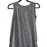 Current/Elliott Flower Print Muscle Tank Top Grey Crew Neck Small Photo 1