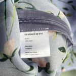 Intermix SIze 4 EUC Norah Lavender Floral Silk Top Photo 7