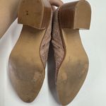 1. State  Shoes Womens Size 7.5M Pink Leather Booties Cutout Perforated IDDAH‎ Photo 5