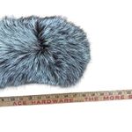 Saga Fox  Shawl Collar Scarf Wrap Stole Silver Fox Fur Photo 10