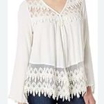 Karen Kane  Cream Lace Blouse Photo 0
