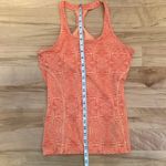MPG Orange Geometric Women's Athletic TankTop with Built in Sports Bra Medium Photo 5