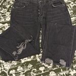 We The Free Free People  Maggie Distressed Straight Jeans Photo 3