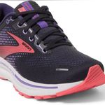 Brooks Adrenaline GTS 22 Road-Running Shoes Black/Purple/Coral Women's Size 10 Photo 0