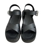 Report Platform Black Straps Sandals Women’s Size 7 Chunky Edgy Photo 1