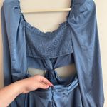 ASTR The Label Anamaria Mini Dress Blue Photo 10