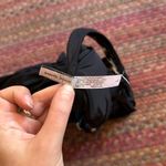 Nanette Lepore  SEXY BLACK ONE PIECE CHEETAH PRINT TRIM BELTED SWIM BIKINI Photo 1