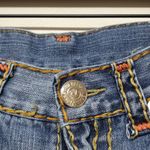 True Religion World Tour Joey Super T Jeans Womens 30x31 Thick Stitching Y2K Photo 5