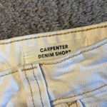 Cotton On White Denim Cargo Shorts Photo 5