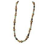 Givenchy  long 30” mixed media beaded necklace. Photo 3