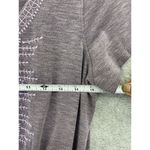 prAna  Women's Pull Over Shirt Dress Dropped Waist Purple Size Small Embroidered Photo 8
