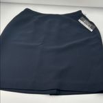 Akris  Navy Mini Skirt Photo 3
