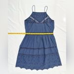 Abercrombie & Fitch  Eyelet Mini Dress - Blue - L Photo 6