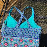 Catalina  Swimsuit Colorful Florals XL Photo 3