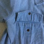 Westbound Vintage 90s Full-Zip Denim Short Sleeve Shirt Casual - Sz Medium Photo 11