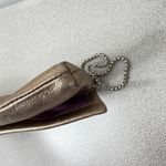 Henri Bendel Bronze Wristlet Clutch Purse Bag Chain Snap Lined Evening Going Out Photo 8