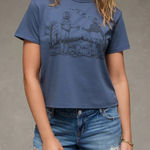 American Eagle NWT AEO Ex-Boyfriend Halloween Graphic T-Shirt | XXS Photo 0