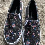 Divided Floral Skater Shoes Photo 0