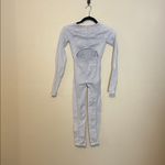 Free People  Movement Good Karma Onesie In Ice Grey Size XS/Small NWT Photo 5
