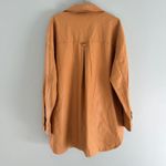 Anthropologie Maeve Faux Leather Shirt Jacket Photo 12