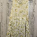 Free People  Madison Tank Print Light Combo Drapy Babydoll Boho -Size Small Photo 2