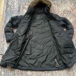 Marmot  Varma 700 Fill Down Quilted Hooded Parka Jacket Charcoal Gray Size Medium Photo 11